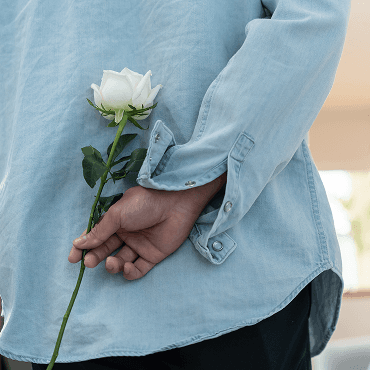 Rose for Muslim Dating Proposal