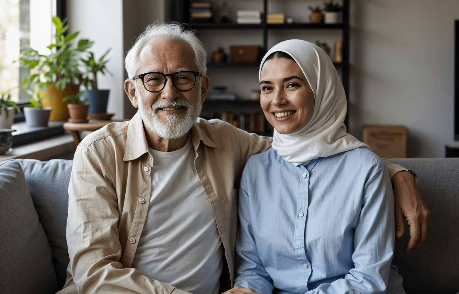 Muslimah with Parent